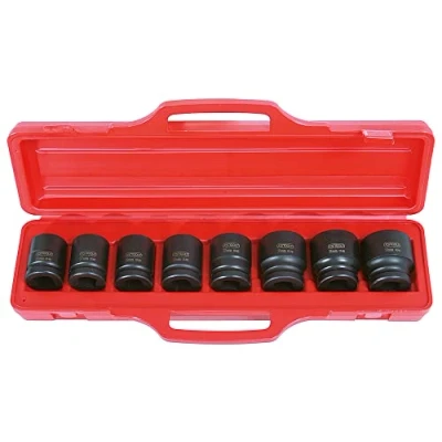 Image de KS Tools 515.0208 Coffret de douilles à chocs 3/4&#039;&#039; En Chrome Molybdène haute qualité Uniquement pour utilisation 8 pièces
