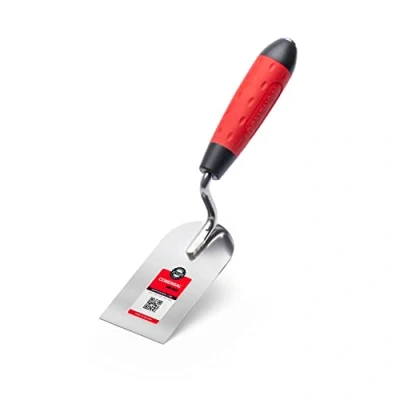 Image de COMENSAL Spatule de Stucateur 60 mm Truelle Maçon Carrée avec Poignée Souple Lame en Acier Made in EU