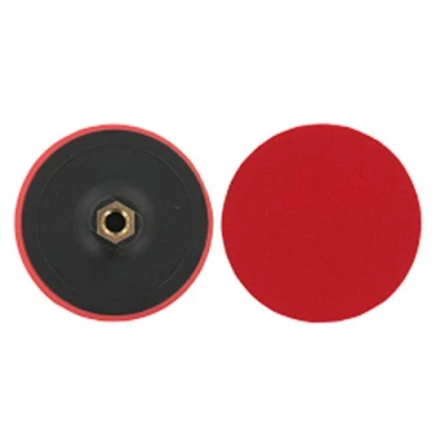Image de P D W Plateau de ponçage 125 mm pour disques abrasifs avec velcro Ø Mandrin M14 perceuse et visseuse sans fil.