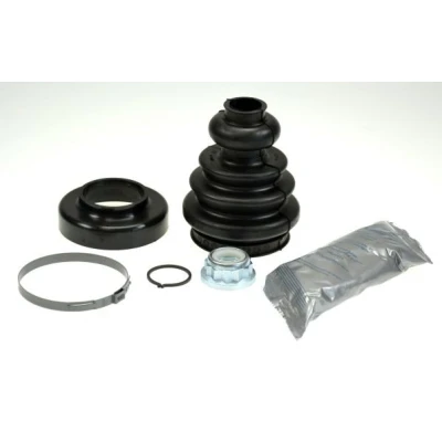 Image de LÖBRO 304838 Soufflet De Cardan 104,00 NBR (caoutchoucs nitrile) avec écrou VOLKSWAGEN: Transporter 5, 5 Bus, Multivan (7HM