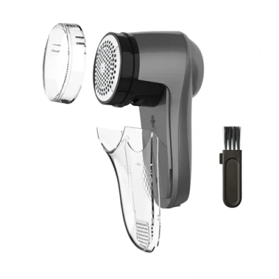 Image de BLACK+DECKER BXLR500E Rase Peluches sans Fil, autonomie de 90 Min, Chargeur USB, réservoir Amovible Facile à Nettoyer, Convient Tous Les Tissus, Design Ergonomique