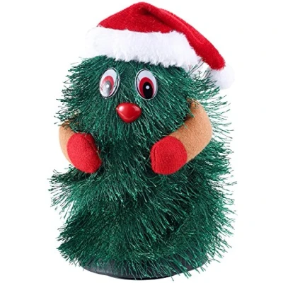 Image de infactory Sapin de Noël Chantant et Dansant SwingingXmasTree 16 cm