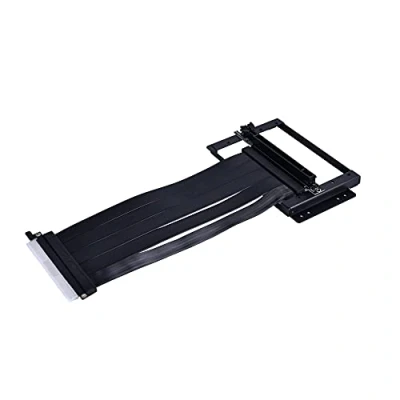 Image de Lian Li O11D 1X 4 Riser Card Kabel + PCI Slot Blende PCIe 4.0, Schwarz