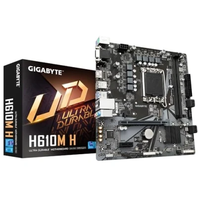 Image de GIGABYTE H610M H carte mère Intel H610 Express LGA 1700 micro ATX Neuf