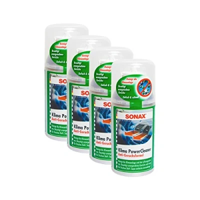 Image de SONAX 4 x 03231000 KlimaPowerCleaner Nettoyant antibactérien pour climatisation 100 ml