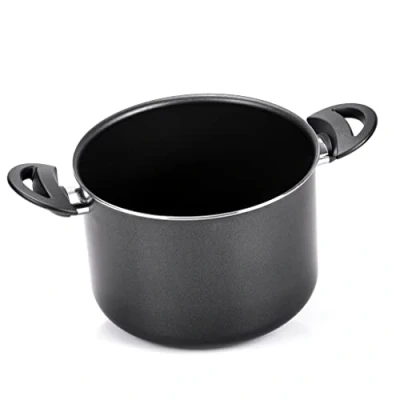 Image de Moneta Gea Casserole à 2 poignées, 22 cm, aluminium 100% recyclé, pour chaque table de cuisson, y compris l&#039;induction. Fabriqué en Italie
