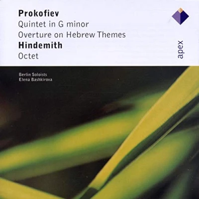 Image de Prokofiev Quintet In G Minor Overture On Hebrew Themes / Hindemith Octet