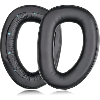 Image de INF Coussinets d&#039;oreille compatibles avec Sennheiser GSP 300/301/302/303/350/370 Noir 1 Paire