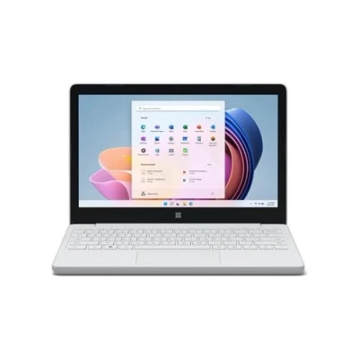 Image de 2021 Microsoft Surface Laptop SE avec Intel Celeron N4120 (11,6 pouces, 8 Go RAM, 128 SSD) (QWERTY Anglais) Glacier (Reconditionné)
