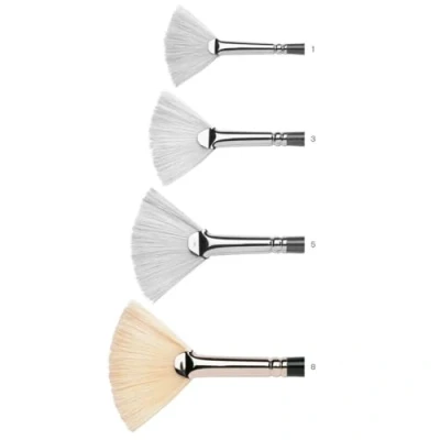 Image de Winsor &amp; Newton Winton Brosse Eventail Manche Long N8