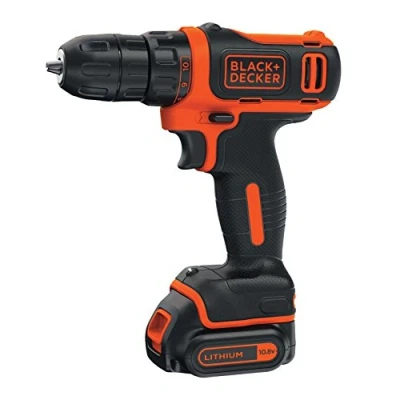 Image de BLACK+DECKER BDCDD12 QW Perceuse visseuse Sans fil Chargeur inclus, 10.8V, coffret, 1 batterie