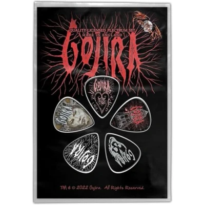 Image de Gojira Fortitude Plectrums Lot de 5 médiators