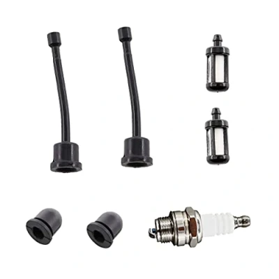 Image de MCHNIC Tuyau Carburant Filtre à Essence Bougie d&#039;allumage pour STIHL 030 031 032 041 TS350 TS360 031AV 032AV 041AV Chaîne vu Trimmer
