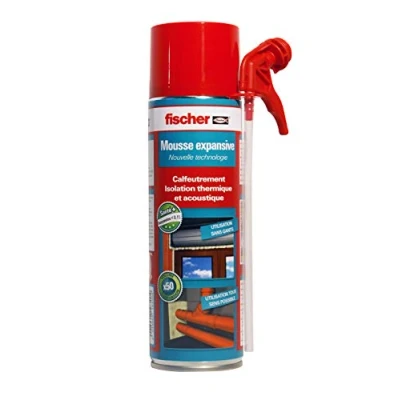 Image de fischer Mousse expansive polyuréthane PU sans MDI / 1 cartouche de 400 ml
