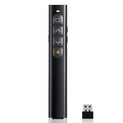 Image de NXPUXP Pointeur du Présentateur Powerpoint,Télécommande de Présentation Sans Fil 2,4 GHz,Telecommande Ordinateur Powerpoint,Convient Pour Ordinateur,PC,Diaporama,Clicker