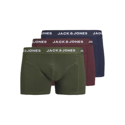 Image de JACTEO Solid Trunks 3 Pack, Caleçon Boxeur,