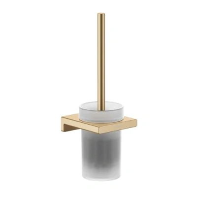 Image de hansgrohe AddStoris Porte brosse WC mural, bronze brossé, 41752140