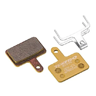 Image de Tektro Plaquettes de frein A10YS sinterisées 2 piston la paire jaune ( BA4021 )