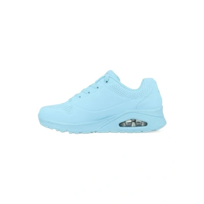 Image de Skechers Sport UNO Baskets basses, Femme, Taille: 38, Light blue durabuck Cuir / matière synthétique