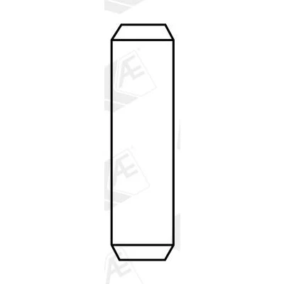 Image de AE VAG96365B Guide de soupape 5,5 Bronze PEUGEOT: 206 3/5 portes, 207 SW, CITROËN: C2 portes