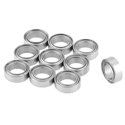 Image de Jeu de roulements à billes, 5 billes en acier inoxydable MR85ZZ 440C 5x8x2,5 mm