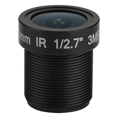 Image de Zerone Objectif de 2.8mm CCTV Caméra sécurité Replacemnt Focal HD Lens M12 IR pour 1/2, 1/2.5, 1/3, capteur CCD ou CMOS