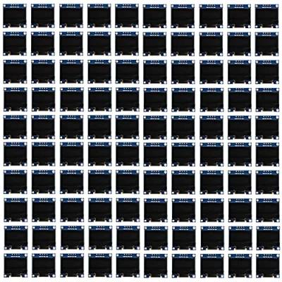 Image de AZDelivery 5 x I2C Display 128 64 Pixel 0.96 Pouce, SSD1306 Caractères de Couleur Blanche, Compatible avec Arduino et Raspberry Pi incluant Un E Book!