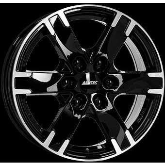 Image de ALUTEC 6Trou 17Pouce 114.3mm Jante alu Titan noire avant satiné TIT75739X33 1