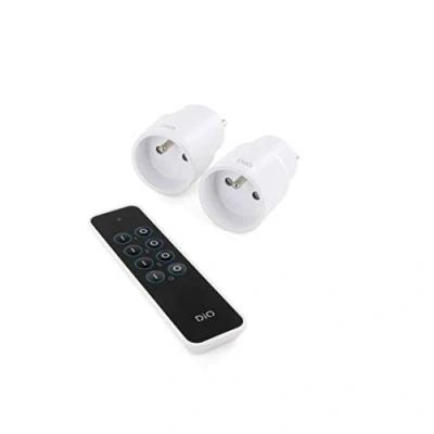 Image de DiO Connected Home 2 Prises on/Off + télécommande