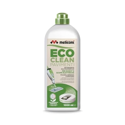 Image de Meliconi Eco Clean Nettoyant de Sols pour Balais Électriques et Robots; Multisurface; 1L