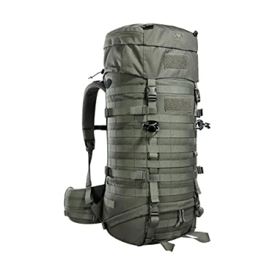 Image de Tasmanian Tiger TT Base Pack 52 Sac à dos modulaire extensible Volume l 65 de trekking avec système Molle et ceinture ventrale amovible