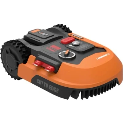 Image de WORX LANDROID Plus 700 m² Robot Tondeuse Connecté WR167E (Installation Facile, Configurable, Autonome, Contrôlable à Distance, Coupe près des Bordures, Tonte Intelligente,Tond sous la Pluie)