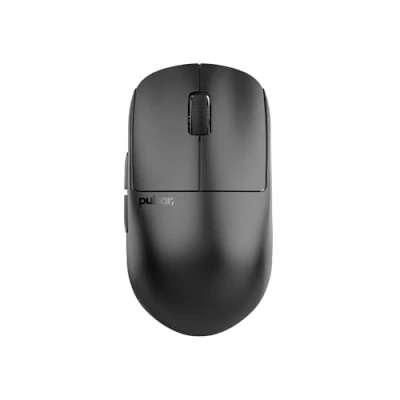 Image de Pulsar Gaming Gears X2H V3 Mini souris de jeu, légère 51 g, XS 1 32K dpi Sensor, fréquence d&#039;échantillonnage ms, compatible avec 8K, sans retard 2,4 GHz, forme symétrique, noir