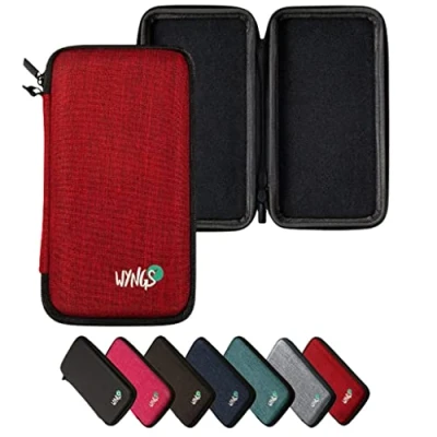 Image de WYNGS Housse de Protection Rouge pour Calculatrice Graphique TI 83 Premium CE (Python)