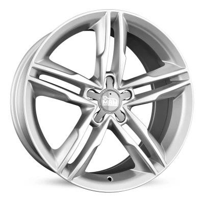 Image de MAM 5Trou 19Pouce 112mm Jante alu A1 peinte argent MAMA18019511230SL