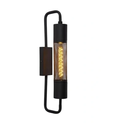 Image de LUCIDE CALIXT Applique murale 1xE27 Noir