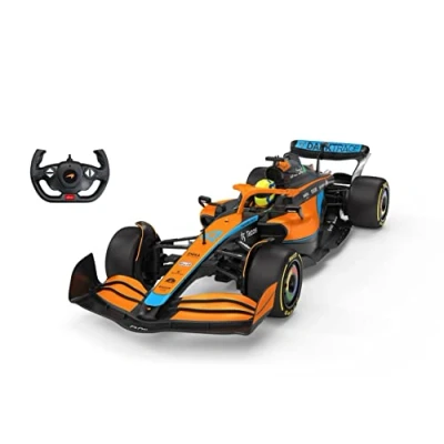 Image de CMJ RC Cars Voiture télécommandée McLaren F1 MCL36 (échelle 1:12) 2022 Pilotes de Formule 1 Lando Norris + Daniel Ricciardo Drive to Surive