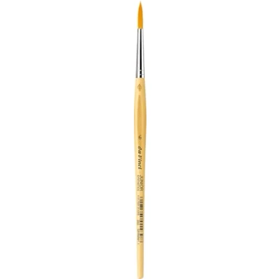 Image de Da Vinci Série 303 Brosse, poils synthétiques, Jaune, 19.5 x 0.38 30 cm