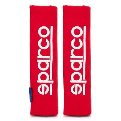 Image de SPARCO SPC1204RD Coussinet de ceinture Rouge