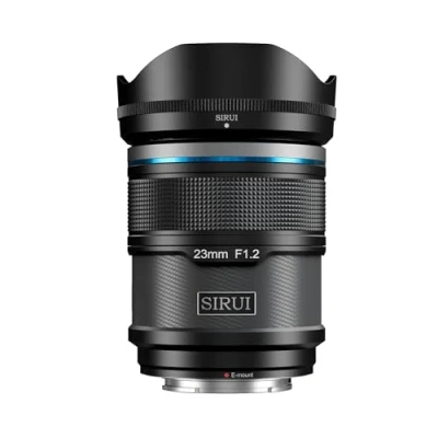 Image de SIRUI Sniper objectif autofocus 23 mm, grand angle F1.2 APS C pour A5 A6 A7 FX A9 ZV E Series (monture E, noir)