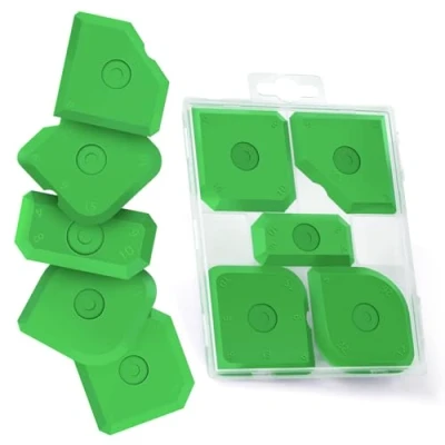 Image de Lot de 5 Lissoirs à Joints，Lisseur Joint Silicone，Ensemble d&#039;outils Calfeutrage，Kit Outil Calfeutrage Silicone ，Spatule Silicone，Pour Embellir les Joints Carrelage