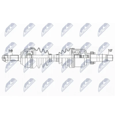 Image de Essieu moteur NTY NPW PE 091