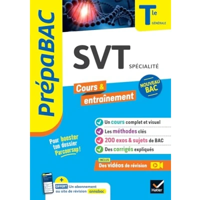 Image de Prépabac SVT Tle générale (spécialité) Bac 2024: nouveau programme de Terminale Livre d’occasion Correct