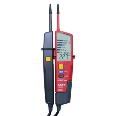 Image de UNI T UT18D Testeur de tension Voltage&amp;Continuity Testers Voltage Meters LED/LCD Display Auto Range Volt Detectors Pen Backlight