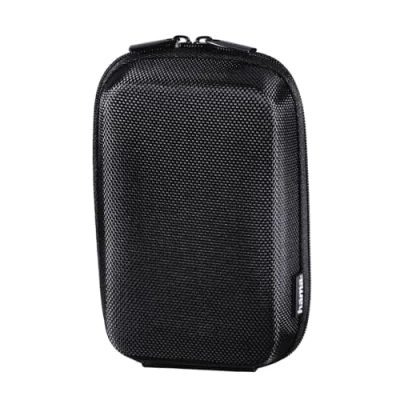 Image de Hama Etui de protection photo/vidéo semi rigide &quot;Hardcase Colour Style&quot; (80M, EVA, sacoche avec coque, anti choc, pour le voyage, appareil petit format, ultra compact, MP3, MP4, iPod) Noir
