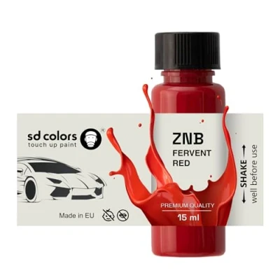Image de SD COLORS Fervent Red ZNB Peinture de retouche 15 ML