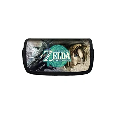 Image de Hanaiette 1 Trousse à crayons The Legend of Zelda: Tears Kingdom Double couche, style 1, SRD