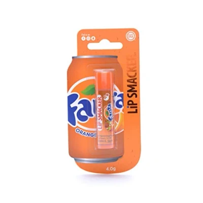Image de Lip Smacker Collection Coca Cola Baume à Lèvres Fanta Orange Stick Cadeau Sucré pour vos Amis 1 unité