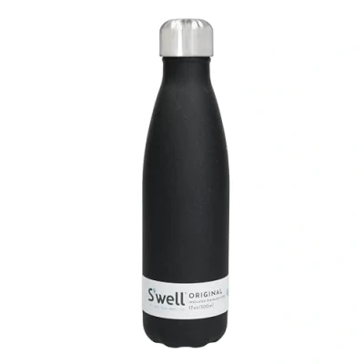 Image de bouteille Original S&#039;well, Onyx, 500ml. isotherme sous vide pour conserver les boissons froides et chaudes En Acier inoxydable sans BPA déplacements
