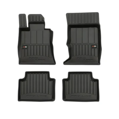Image de FROGUM 3D408920 Ensemble de tapis sol Caoutchouc 4 noir Sur mesure ALFA ROMEO: Giulia Berline